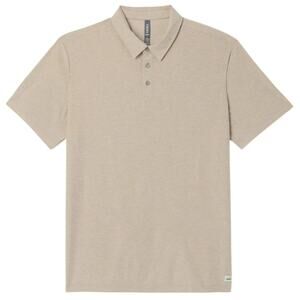 Vuori Strato Tech Performance Polo Truffle Heather Men's XXL